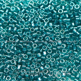 Бисер DB-1228 Miyuki Delica Beads 11/0 (блестящий, сине-бирюзовый)